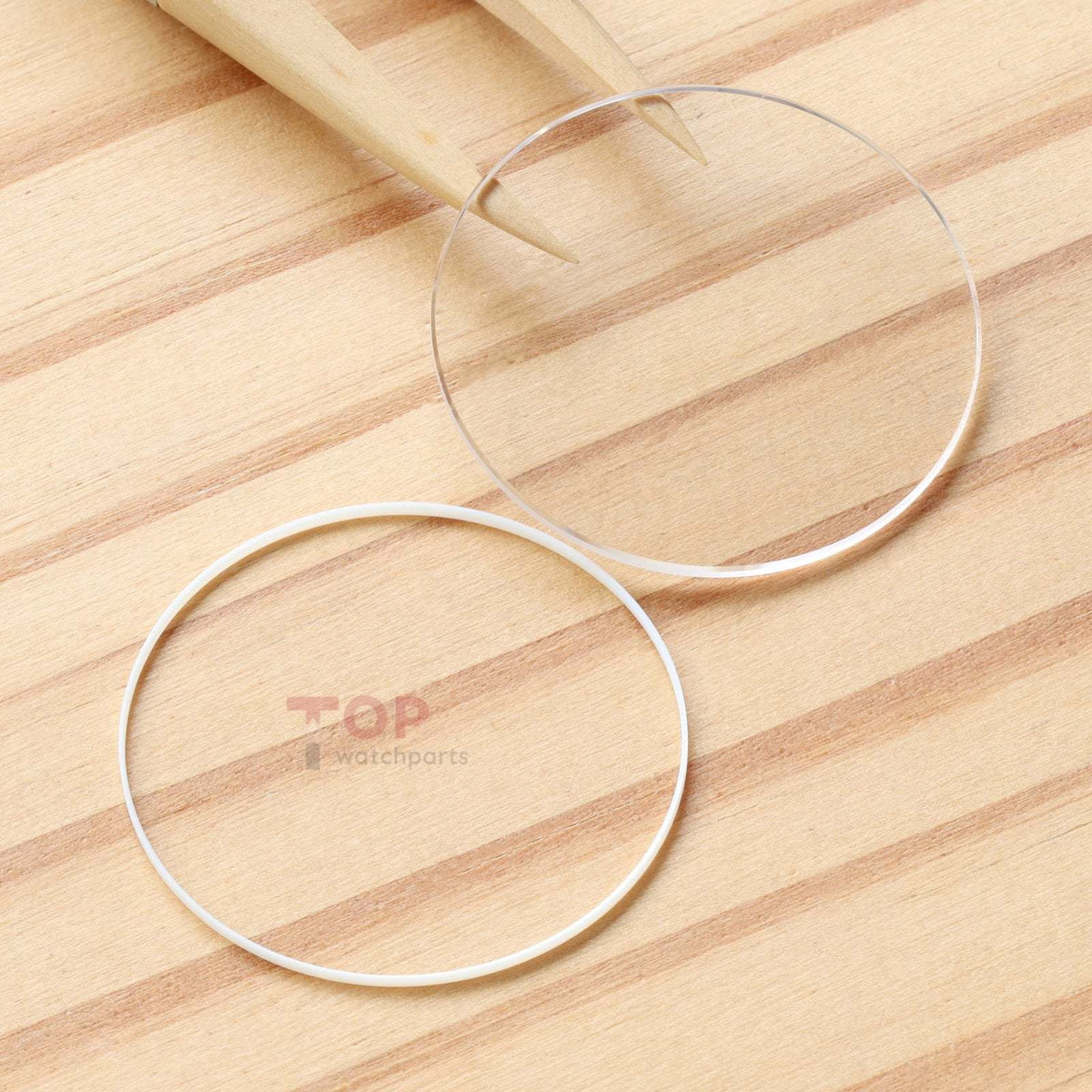 Double Domed Sapphire Crystal&Gasket for Vacheron Constantin VC Overseas 47660/47560 36mm Watch Glass