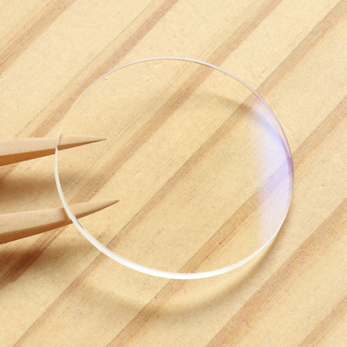 Double-sided AR Coating Round Raised Watch Glass for Bvlgari BB42BSLDCH 42mm Sapphire Crystal