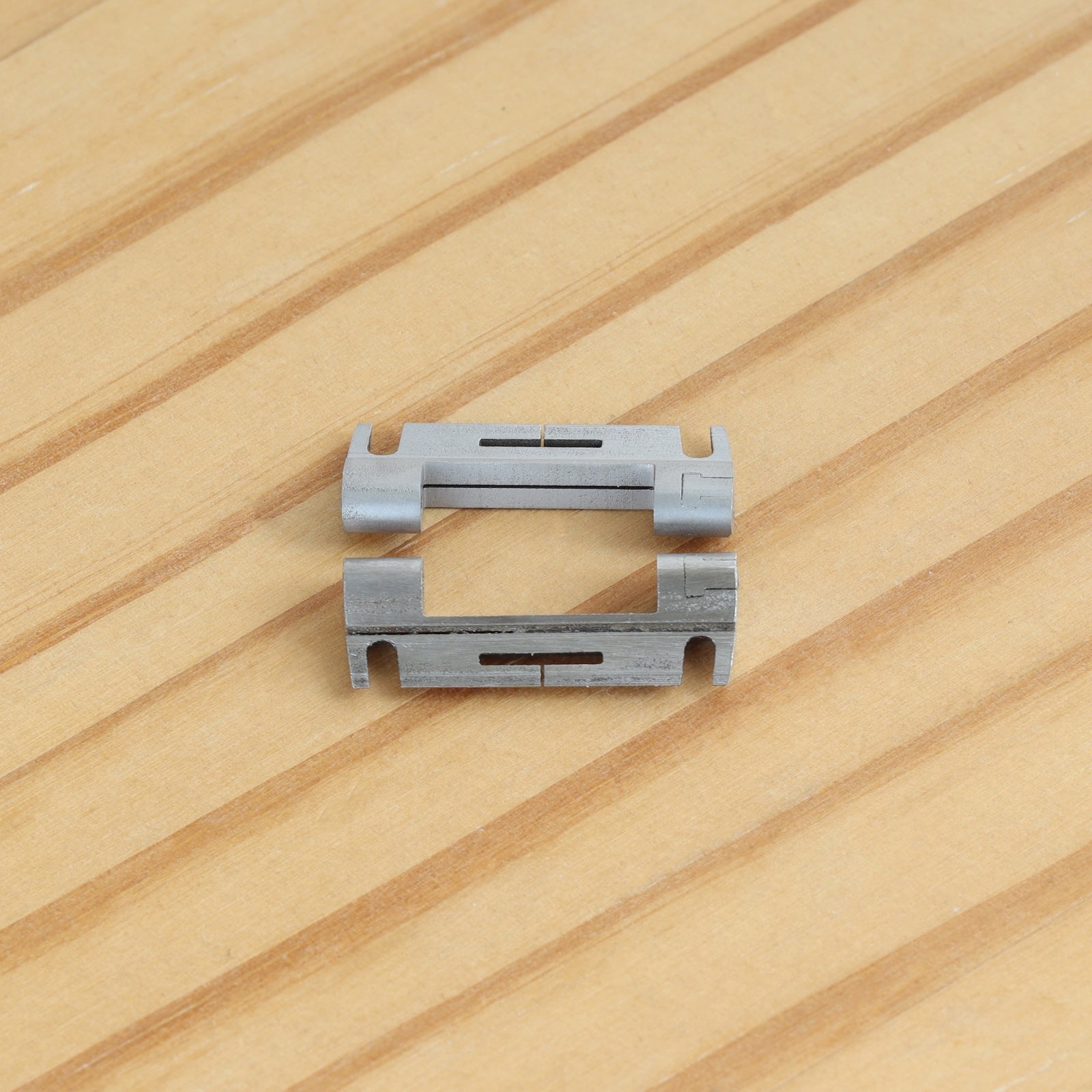 25.5mm Steel Watch Leather Strap Insert Inside for Girard Perregaux Laureato 81010 42mm Watch Band