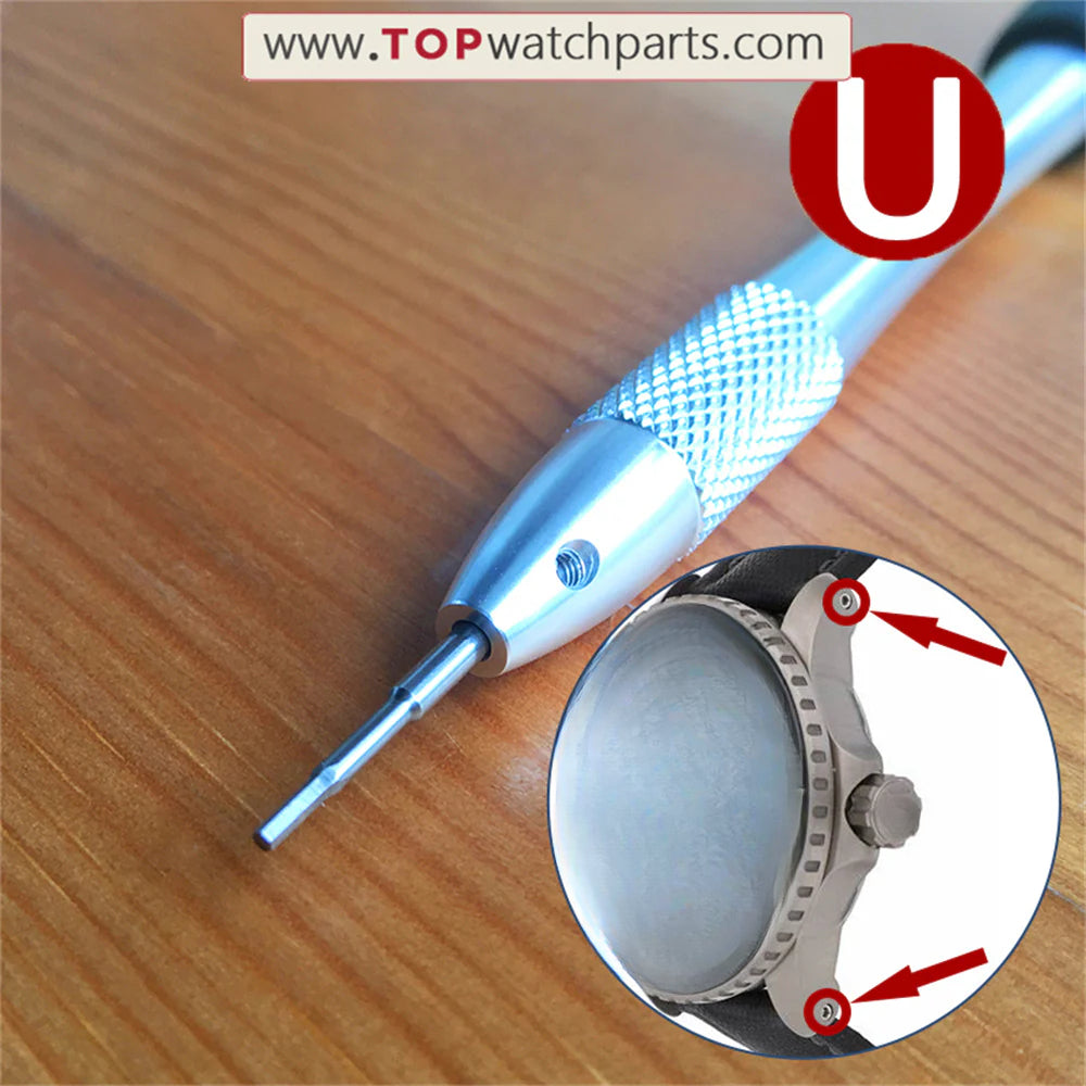 jeu de tournevis en acier pour montre Audemars Piguet,Bvlgari,Bulova,Blancpain,Oris,IWC,Richard Mille,Carl F.Bucherer