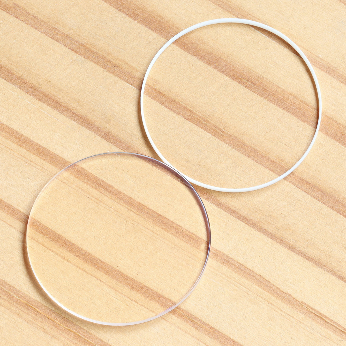 AR Coating Double Domed Watch Sapphire Crystal&Gasket for Blancpain Villeret Ultra-Slim/Léman 6223/2125 38mm Glass