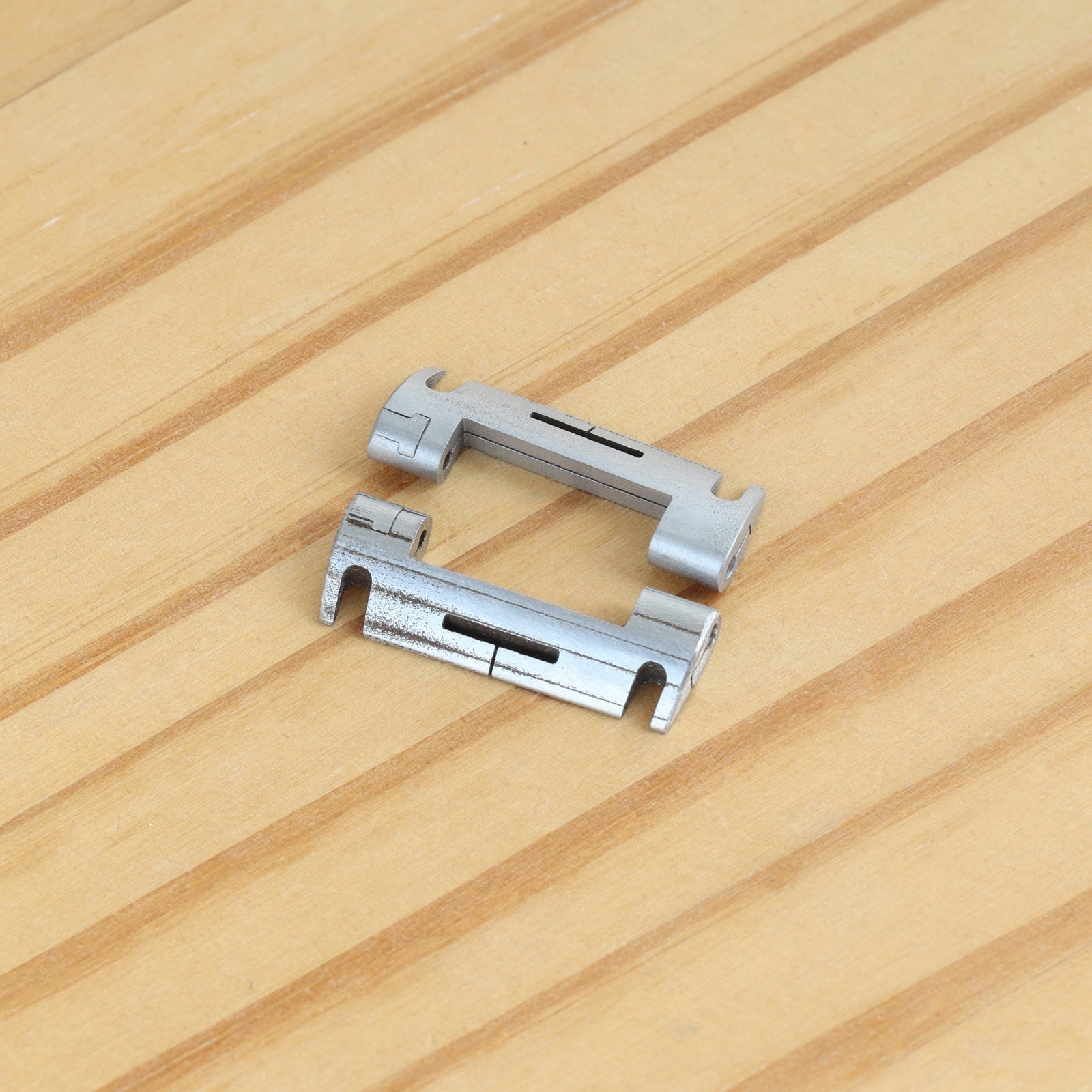 25.5mm Steel Watch Leather Strap Insert Inside for Girard Perregaux Laureato 81010 42mm Watch Band