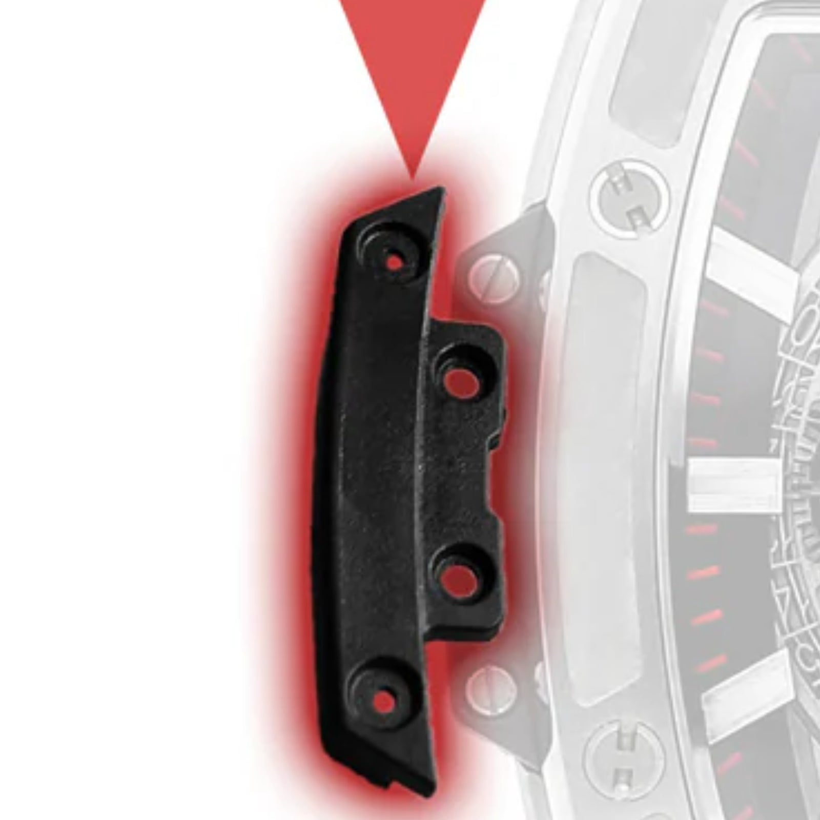 vis en plastique pour protéger les pièces de protection pour montre automatique chronographe HUB Hublot Big band 45 MM 601.NX