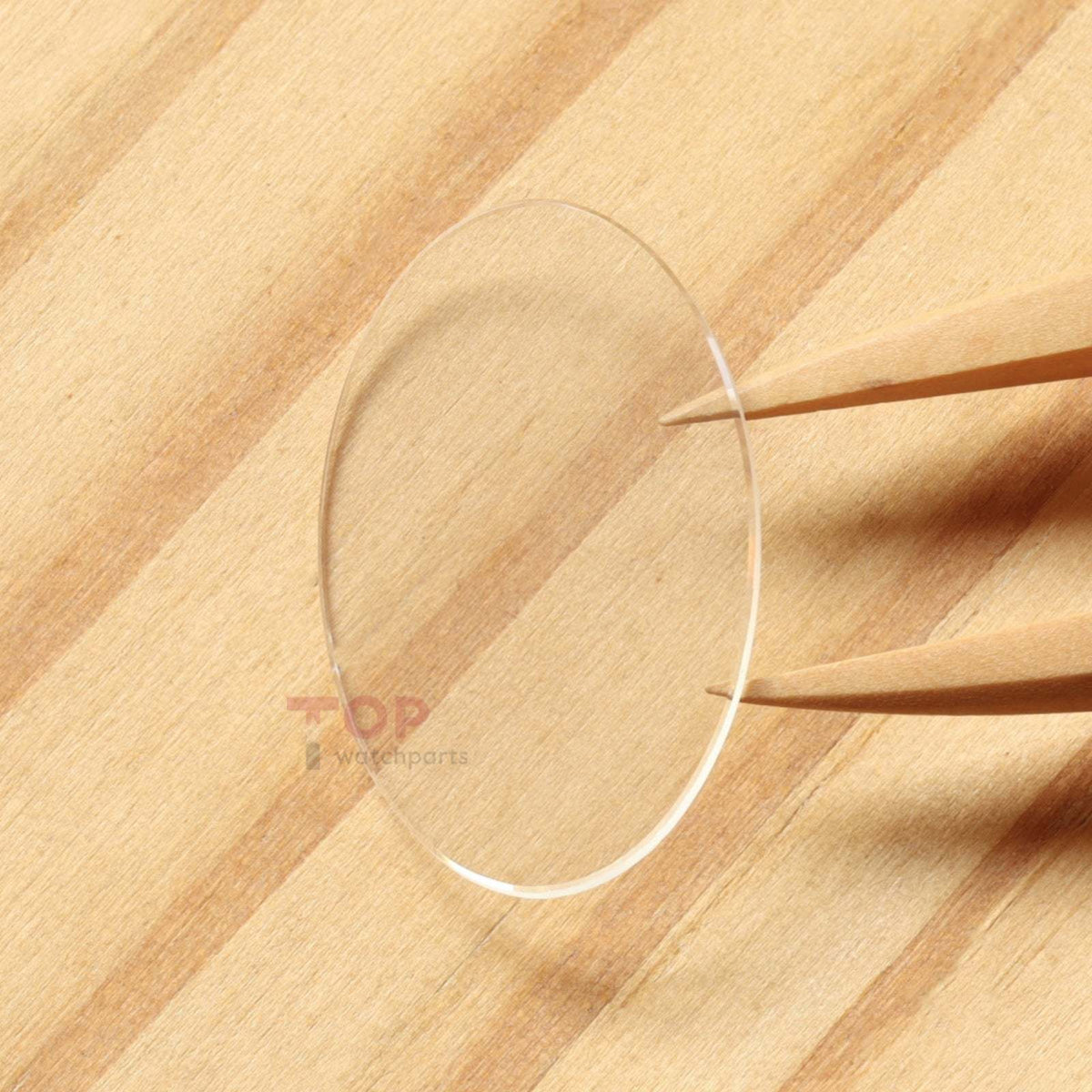 Ellipse Flat Watch Glass for Bvlgari Ovale OV27G 27x20mm Sapphire Crystal