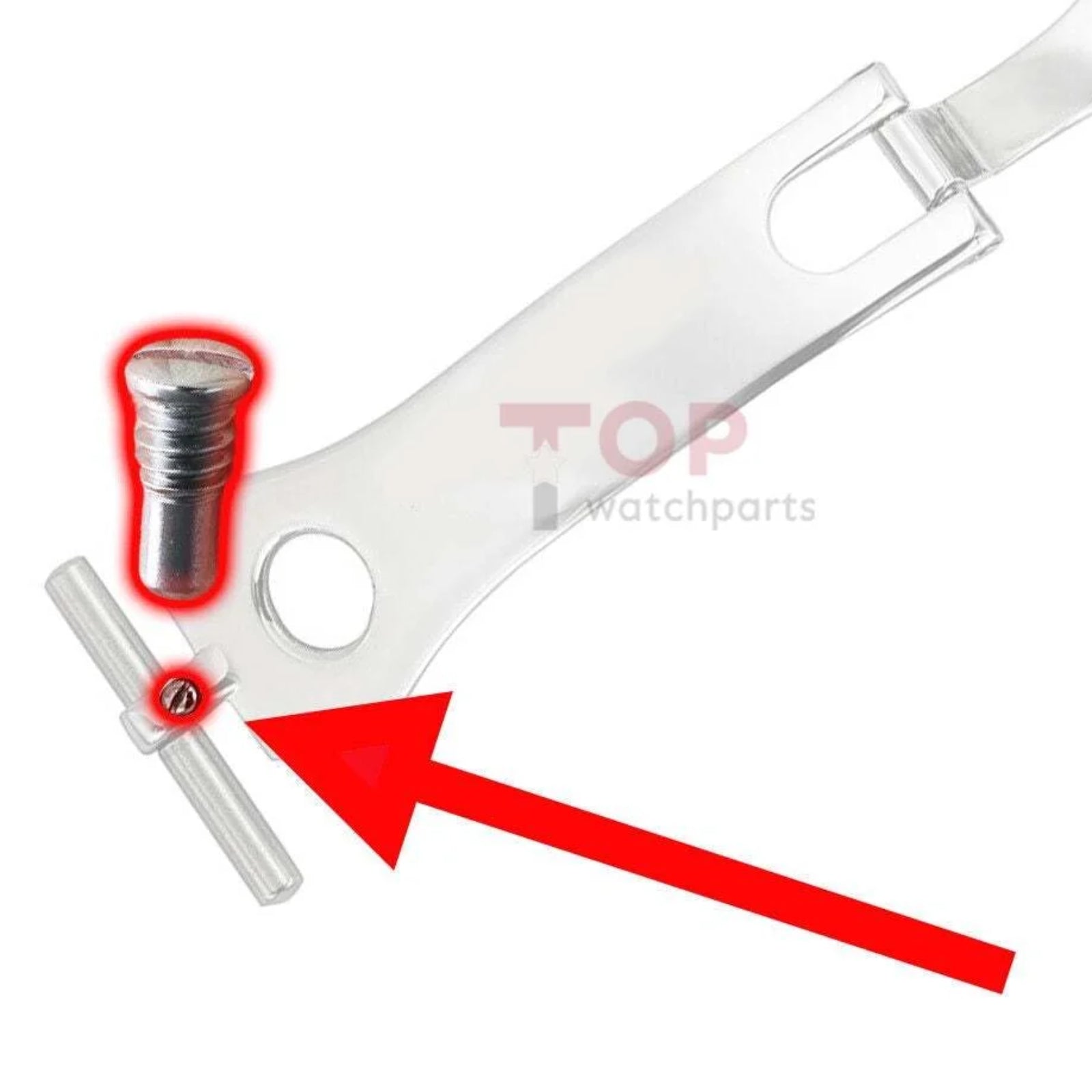 Watch Buckle Clasp Screw for Patek Philippe Leather Strap