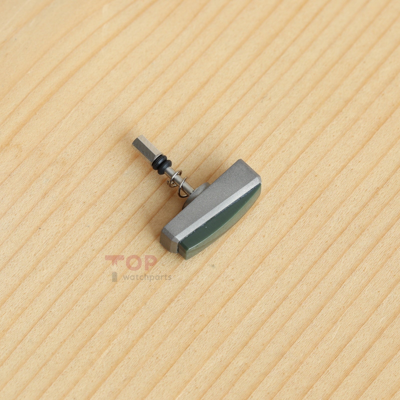 Titanium Green Ceramic Watch Pusher Button for Audemars Piguet Royal Oak Offshore 44mm Watch