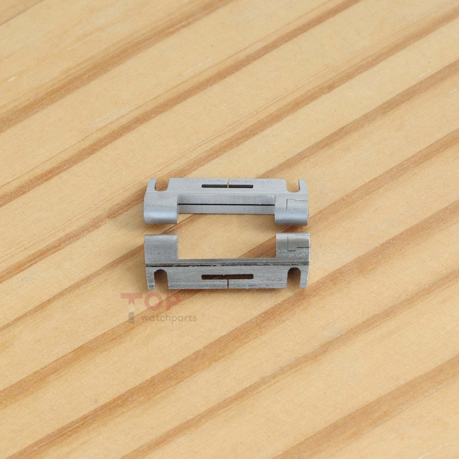 25.5mm Steel Watch Leather Strap Insert Inside for Girard Perregaux Laureato GP 81010 42mm Watch Band
