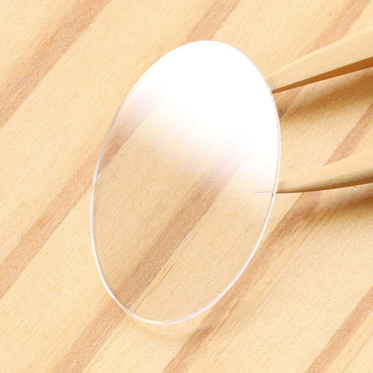 Ellipse Flat Watch Glass for Bvlgari Ovale OVW27GG/12 27x19mm Sapphire Crystal