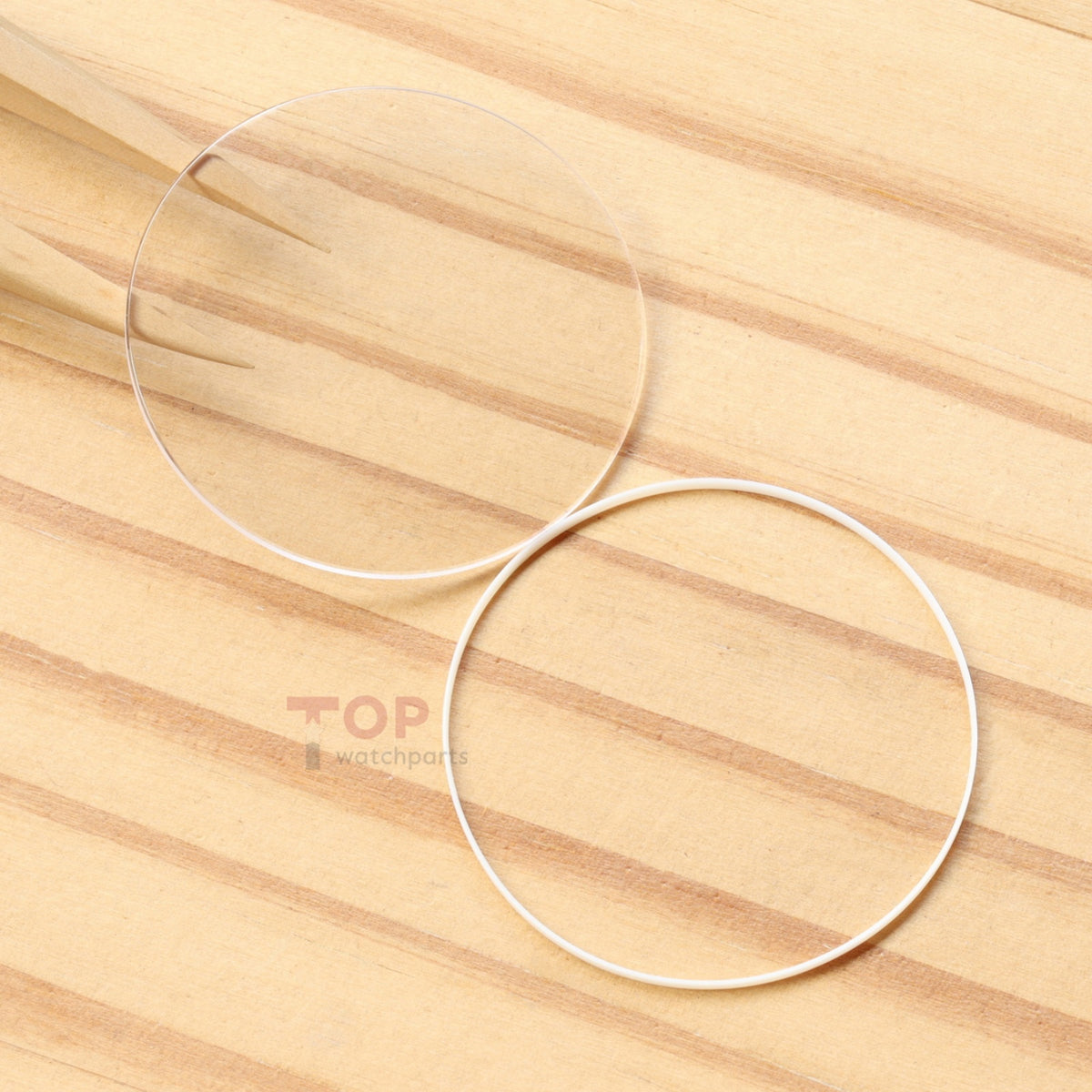 Double Domed Watch Sapphire Crystal&Gasket for Blancpain Villeret 4040-3642-55 40mm Glass