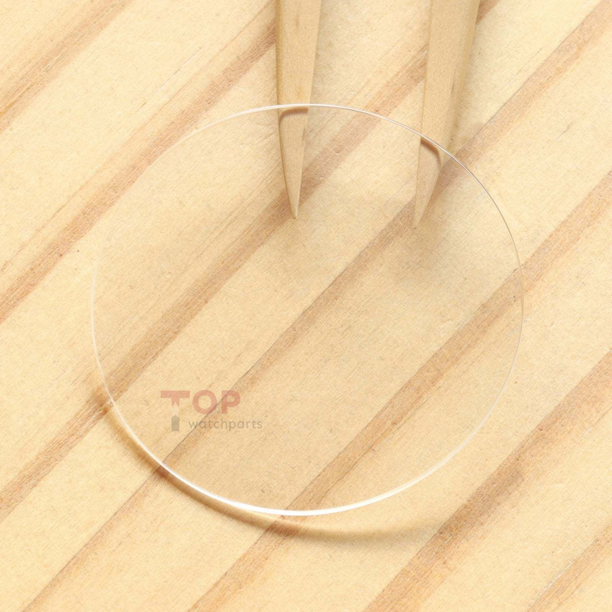 Round Raised Watch Sapphire Crystal for Bvlgari 102396 41mm Glass