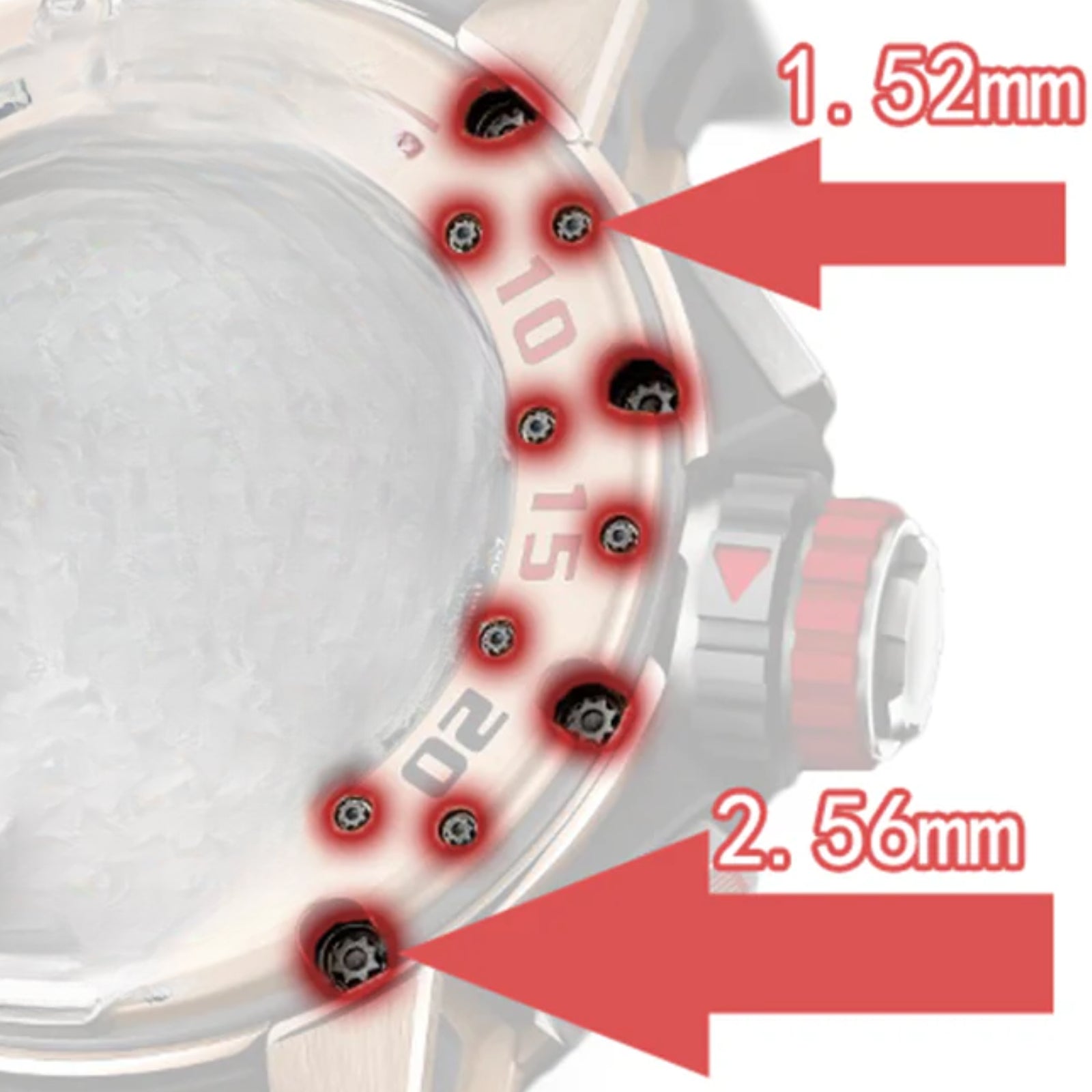 Tournevis RM à 8 branches en acier pour outils d'ouverture de boîtier de montre pour homme Richard Mille RM028