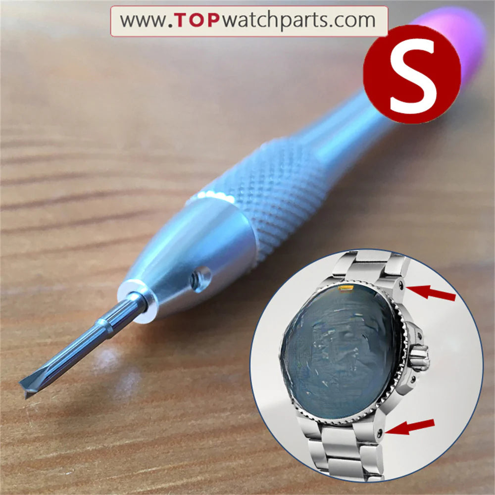 jeu de tournevis en acier pour montre Audemars Piguet,Bvlgari,Bulova,Blancpain,Oris,IWC,Richard Mille,Carl F.Bucherer