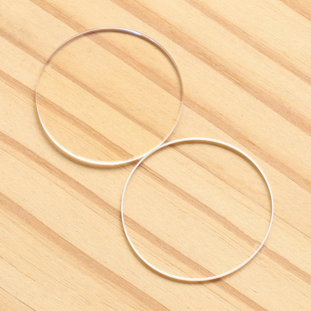 AR Coating Double Domed Watch Sapphire Crystal&Gasket for Blancpain Léman 2860-3642/2841-1542 40mm Glass