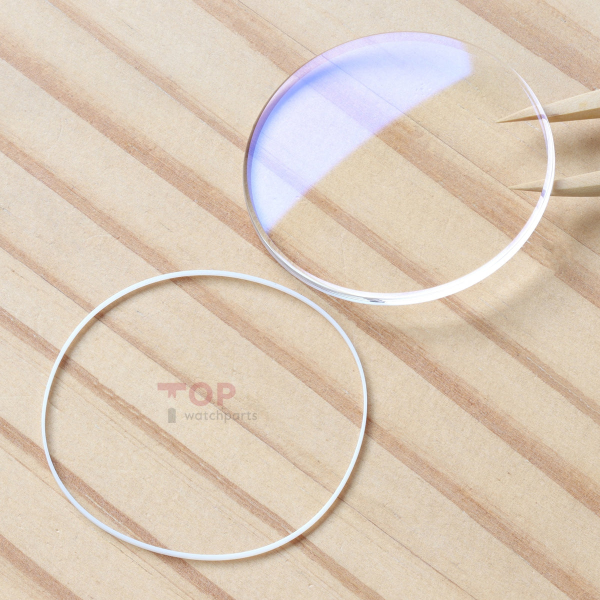 AR Coating Watch Sapphire Crystal&Gasket for IWC Aquatimer Automatic IW323105 44mm Glass