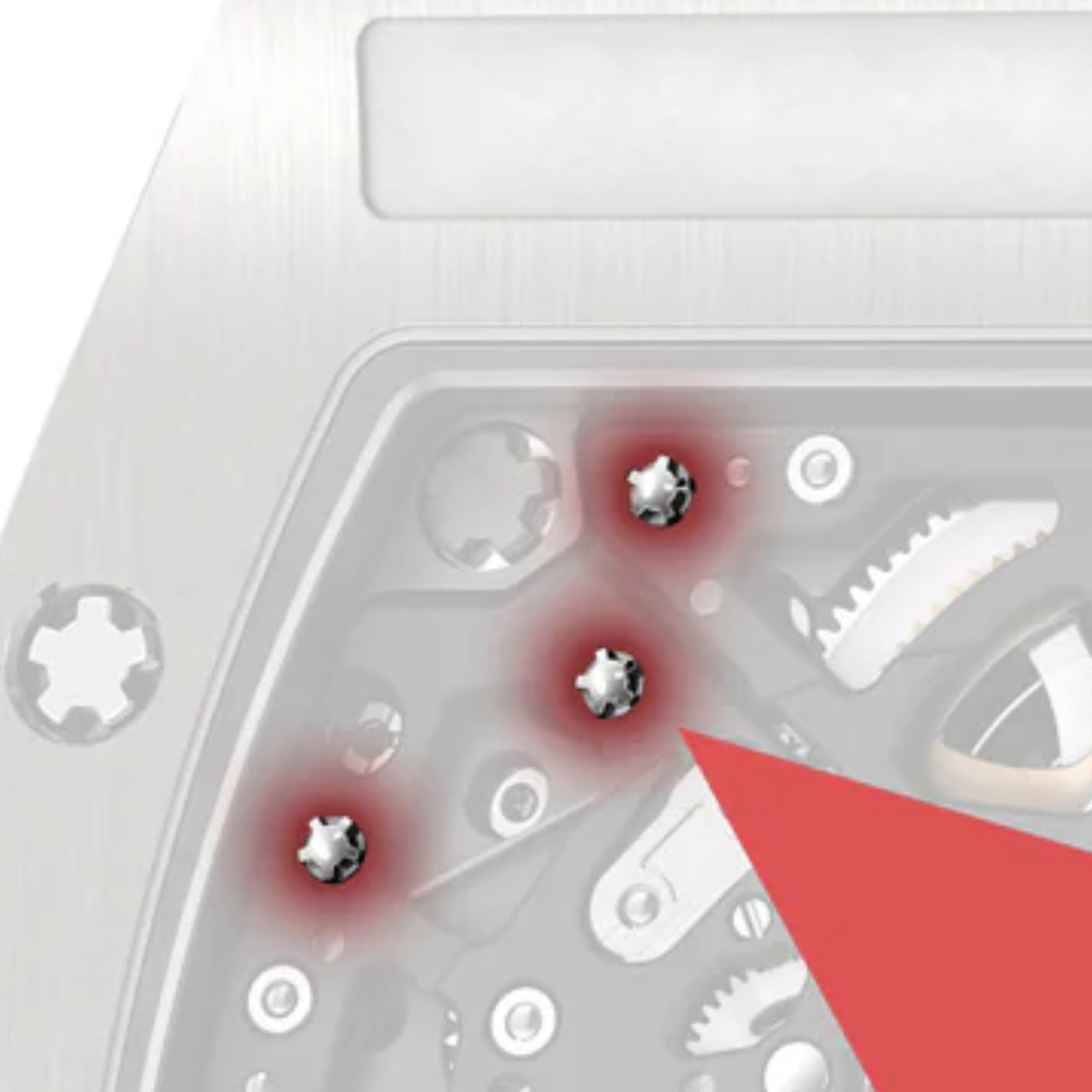 Tournevis de précision à 5 broches de 1,1 mm pour outils de vissage de mouvement/mécanisme de montre RM Richard Mille