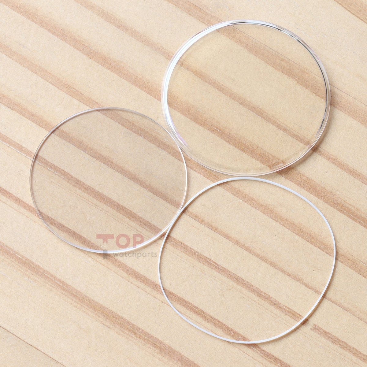 AR Coating Box-shaped Watch Sapphire Crystal&Gasket for IWC Portofino Hand-Wound IW510103 45mm Front&Case Back Glass