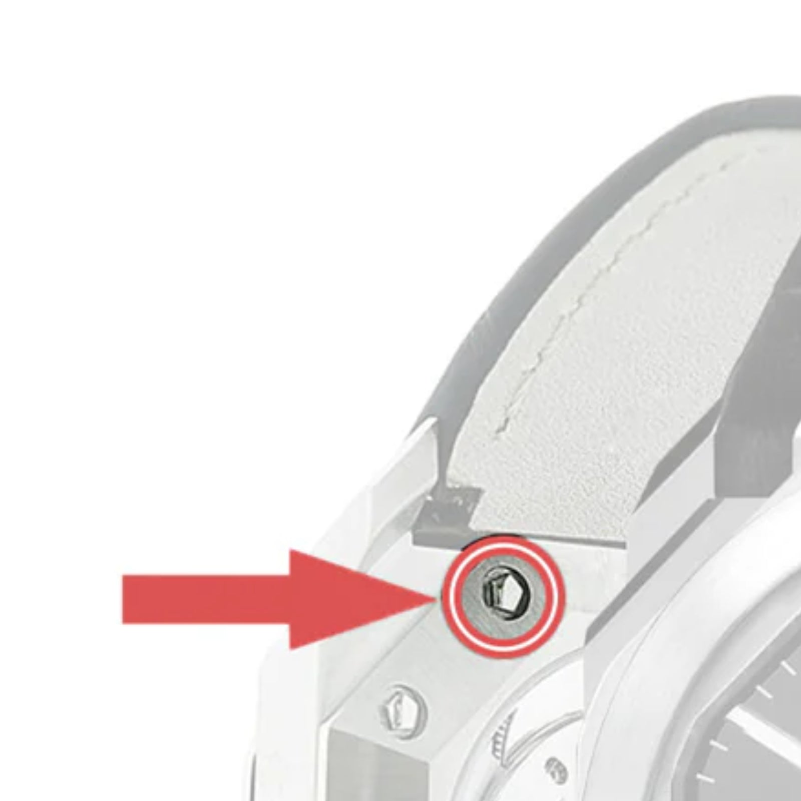 Tournevis pentagonal intérieur pour outil d'ouverture de vis de fond de boîtier de montre Bvlgari OCTO