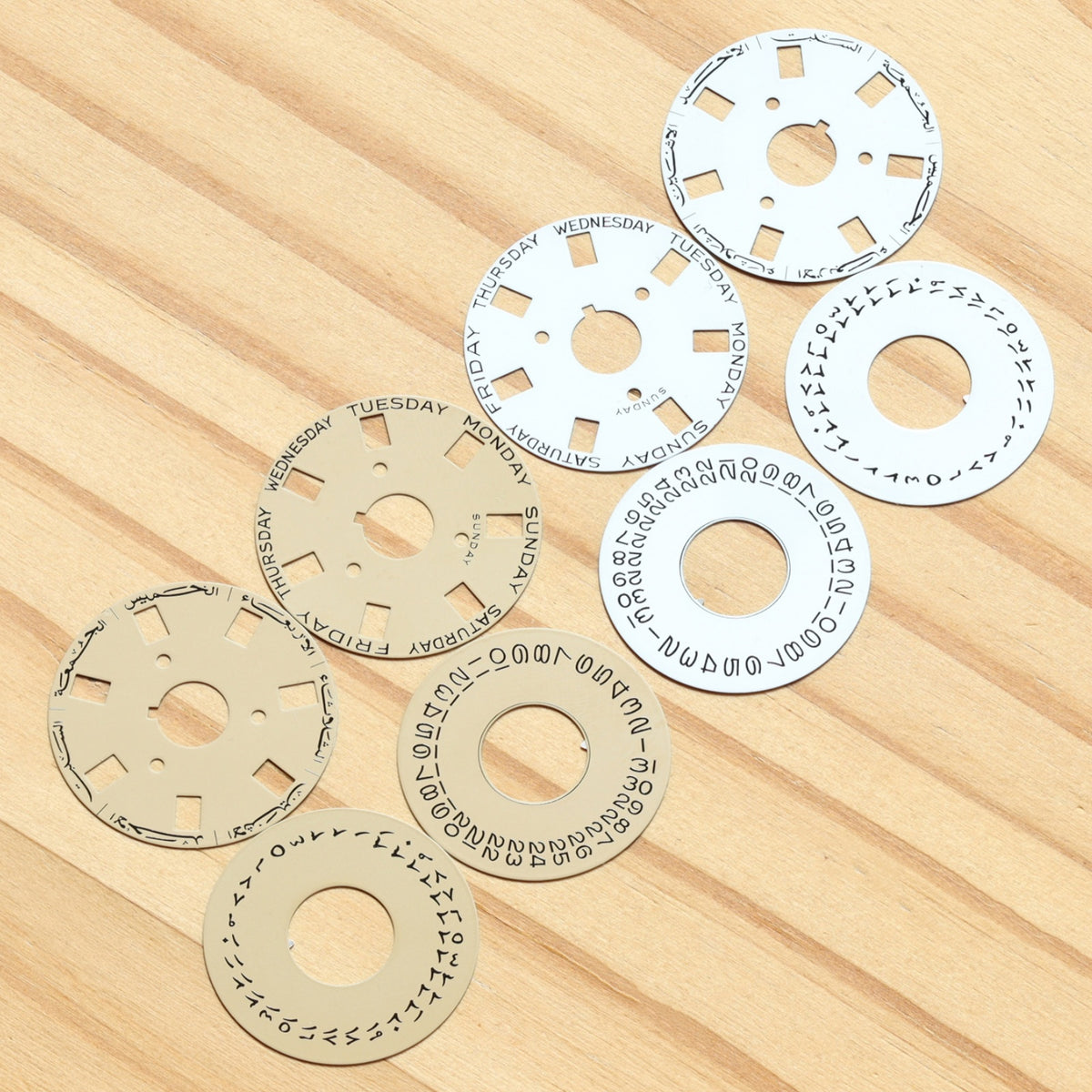 Day/Date Wheel Disc for Rolex Caliber 3055 Watch Calendar