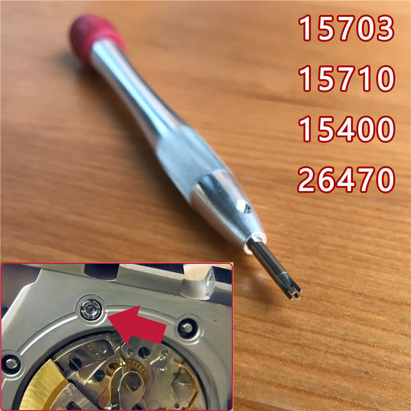 4 prongs watch machine screwdriver for Audemars Piguet Royal Oak Offshore 15400/15710/26470/26400 watch movement screw