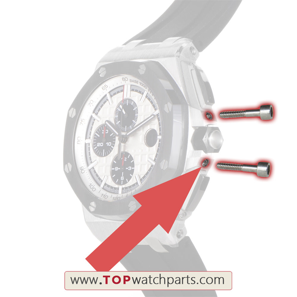 inner hexagon watch screw for AP Audemars Piguet ROO Royal Oak Offshore 44mm big panda chronograph watch pusher