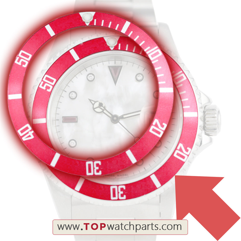 116610 red ceramic bezel for Rolex Submariner 40mm watch