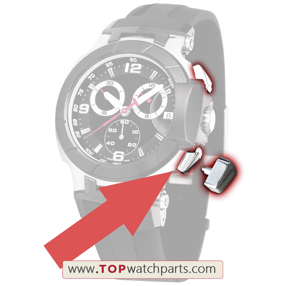T048.417 watch pusher for Tissot T-Sport T-Race mens' watch push button