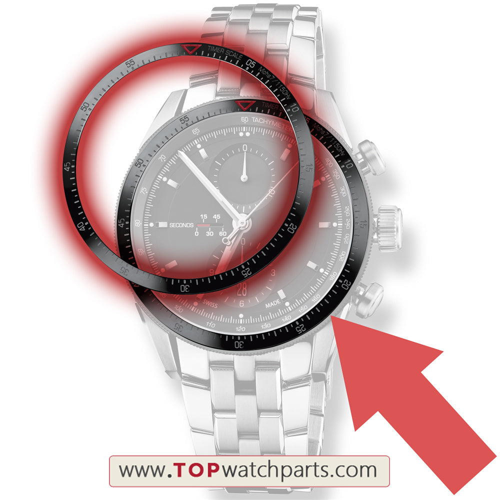 aluminium alloy scale bezel inserts for ORIS Sports Artix GT 44mm automatic watch
