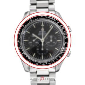 Aluminium alloy bezel for OMG Omega Speedmaster Tuesday 39mm automatic watch