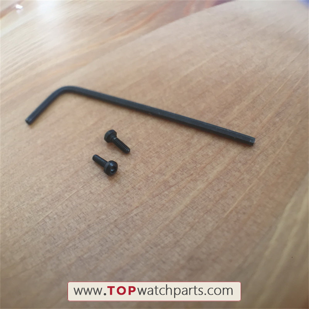 Inner Hexagon Watch Screws for Tissot T-Race T-Sport T048 Chronograph Watch Crown Bridge Protect Guard Watch Screw