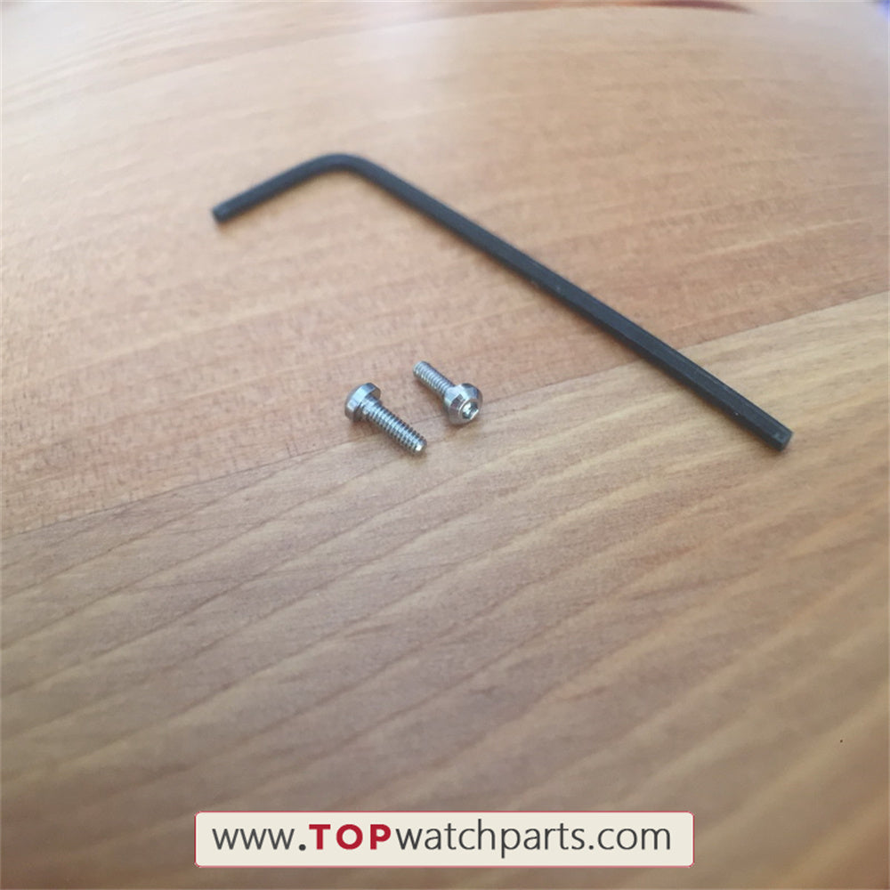 Inner Hexagon Watch Screws for Tissot T-Race T-Sport T048 Chronograph Watch Crown Bridge Protect Guard Watch Screw