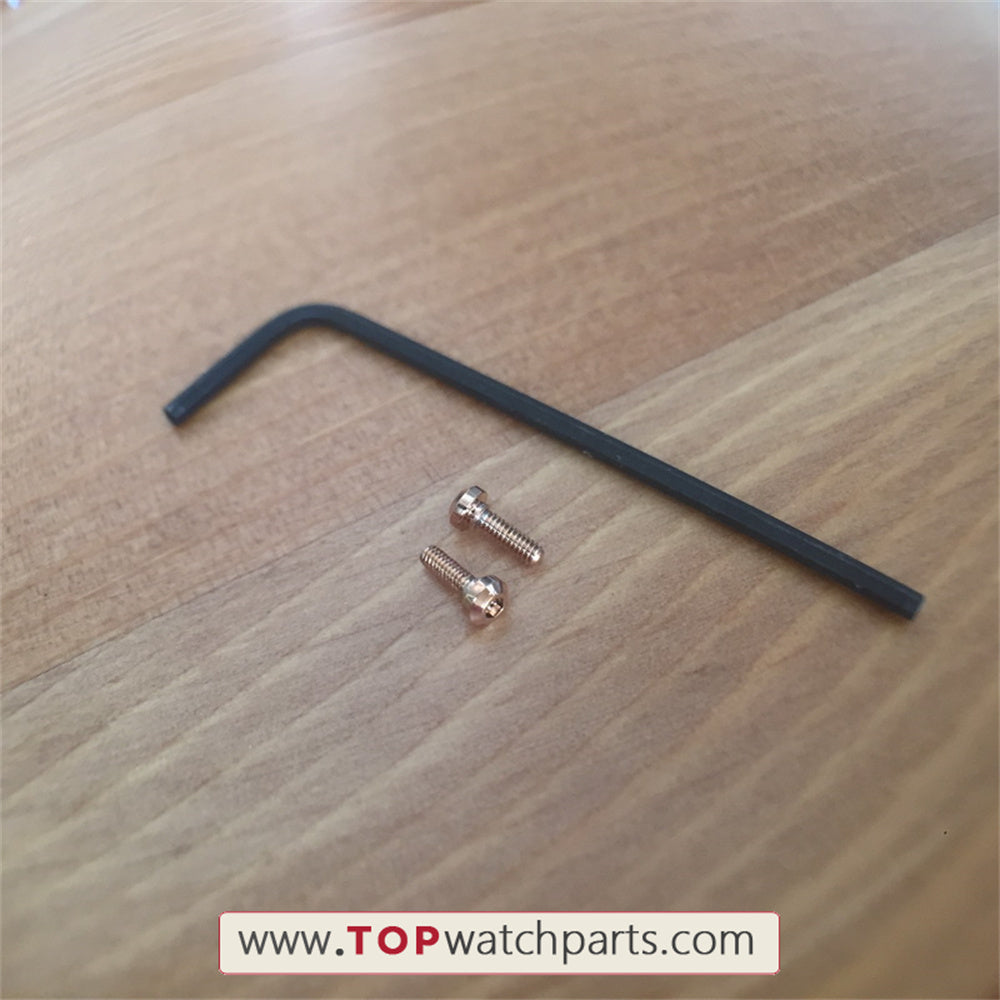 Inner Hexagon Watch Screws for Tissot T-Race T-Sport T048 Chronograph Watch Crown Bridge Protect Guard Watch Screw