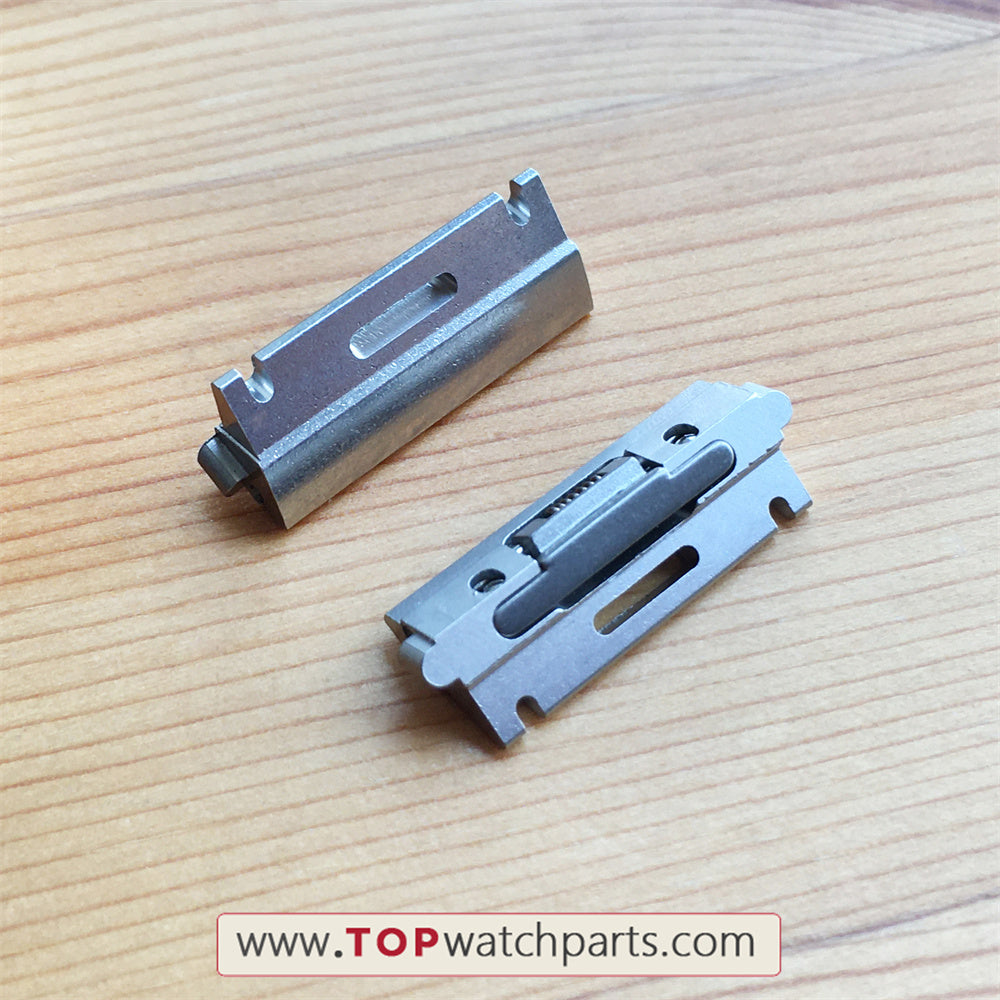 high quanlity quick release watch strap inserts for Cartier SANTOS Quickswitch watch leather band - topwatchparts.com