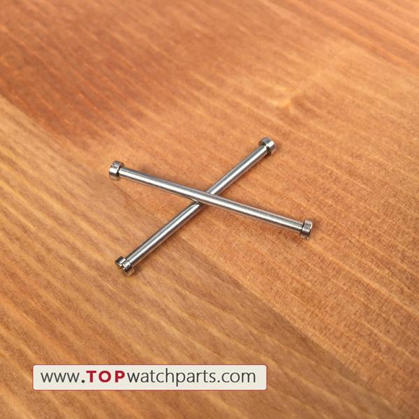 steel 31.3mm watch screw tube for Diesel Little Daddy watch band connect link - topwatchparts.com