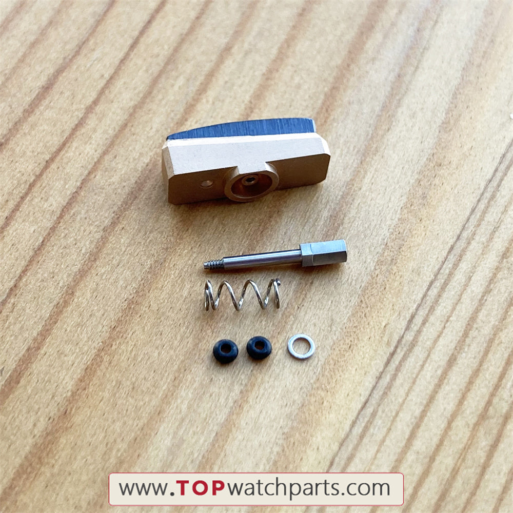 18K rose gold pusher for AP Audemars Piguet ROO Royal Oak Offshore 44mm Chronograph watch - topwatchparts.com