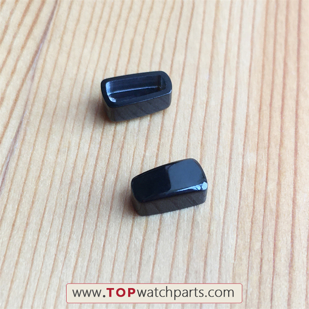 steel instead ceramic push button cap for HUB Hublot Classic Fusion Chronograph 521 watch pusher cover parts - topwatchparts.com