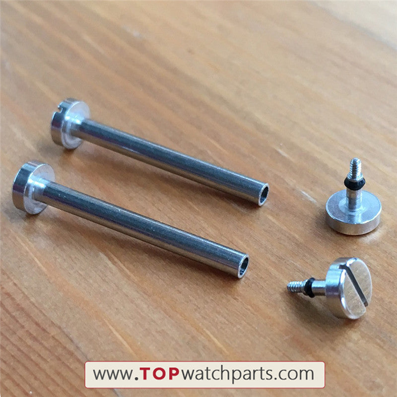 screw tube for cartier pasha watch band link watch strap pin kit - topwatchparts.com