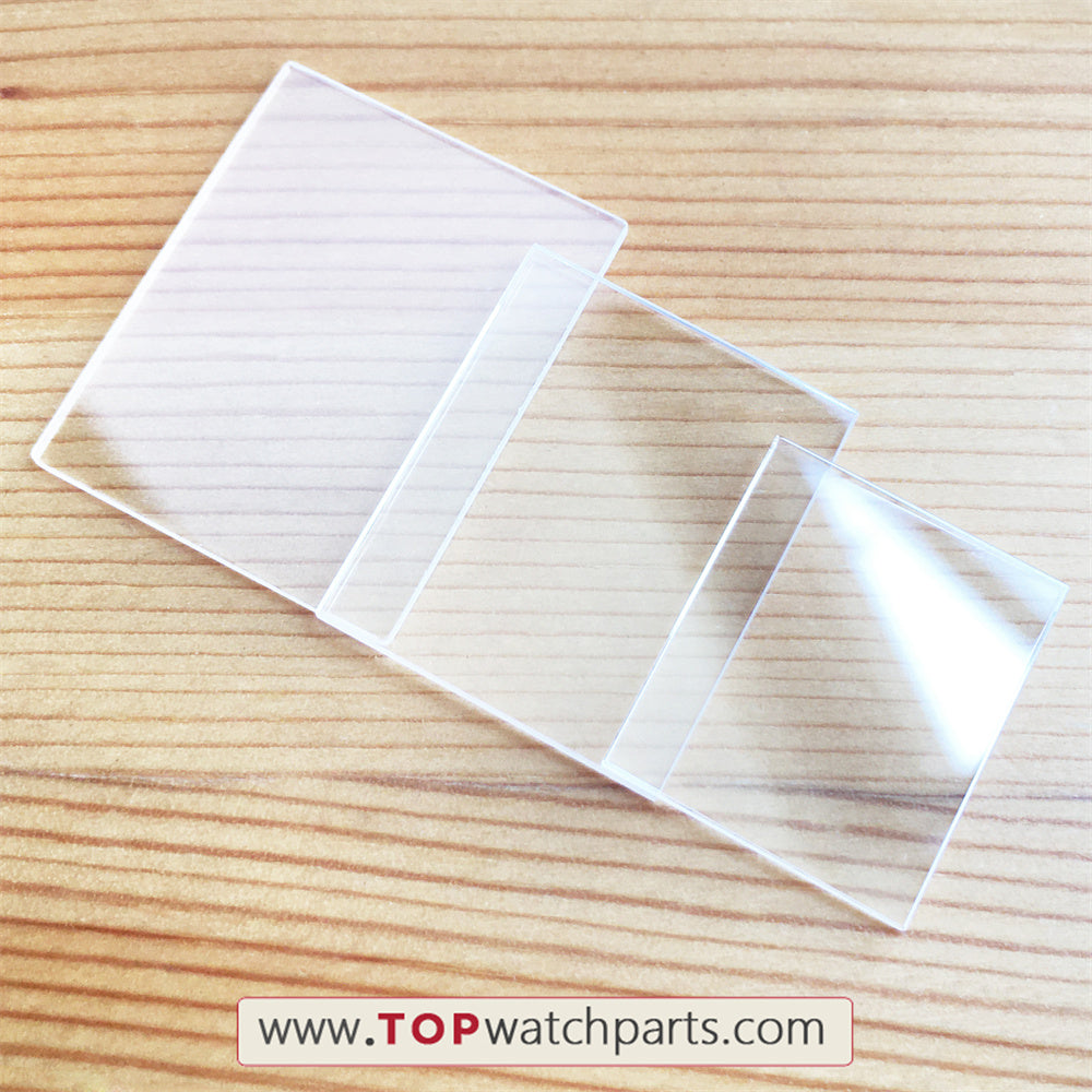 Saphirglas Uhrglas für Cartier Tank Solo ML XL Uhr