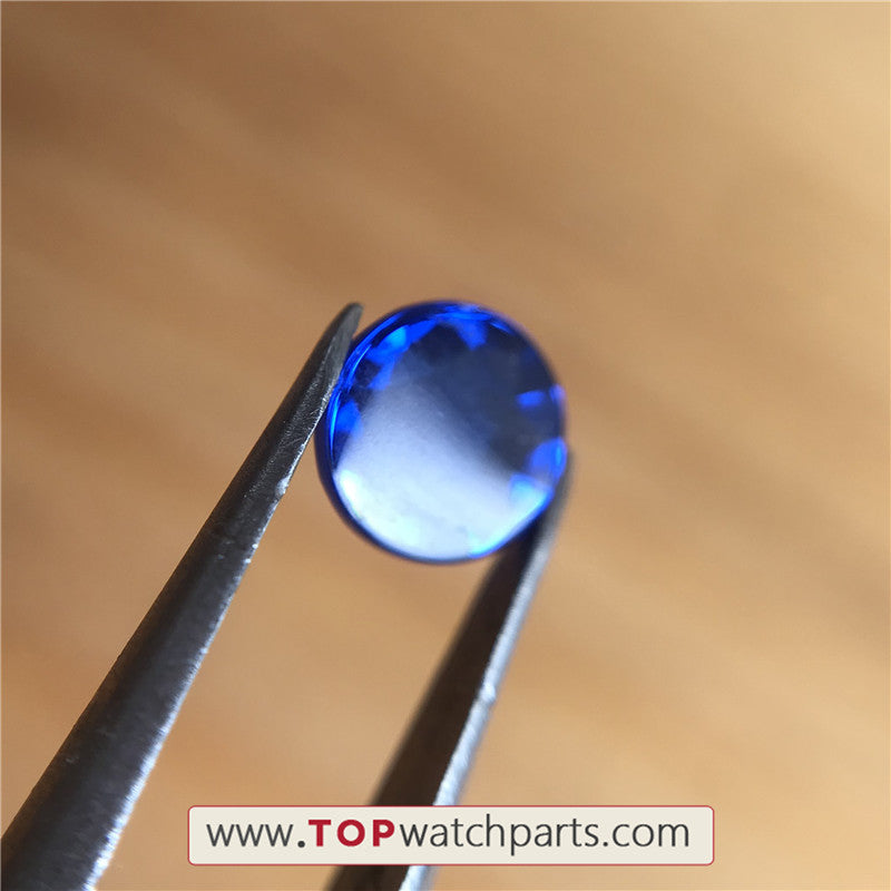 sapphire crystal for Cartier Santos 100 XL automatic watch crown - topwatchparts.com