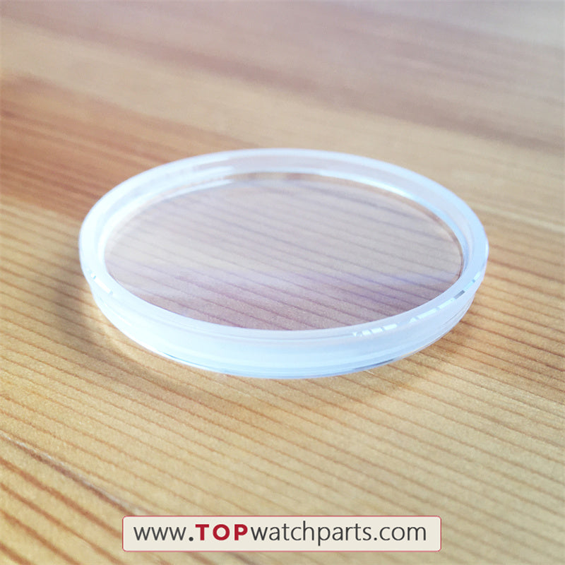 pot cover sapphire crystal glass for Blancpain Fifty Fathoms Automatique 5015 watch - topwatchparts.com
