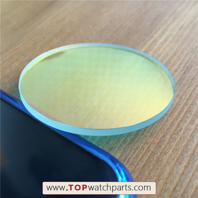 polarized light mineral crystal watch glass for Diesel chronograph men's 55mm quartz watch - topwatchparts.com