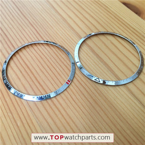 aluminium alloy scale bezel inserts for ORIS Sports Artix GT 44mm automatic watch - topwatchparts.com