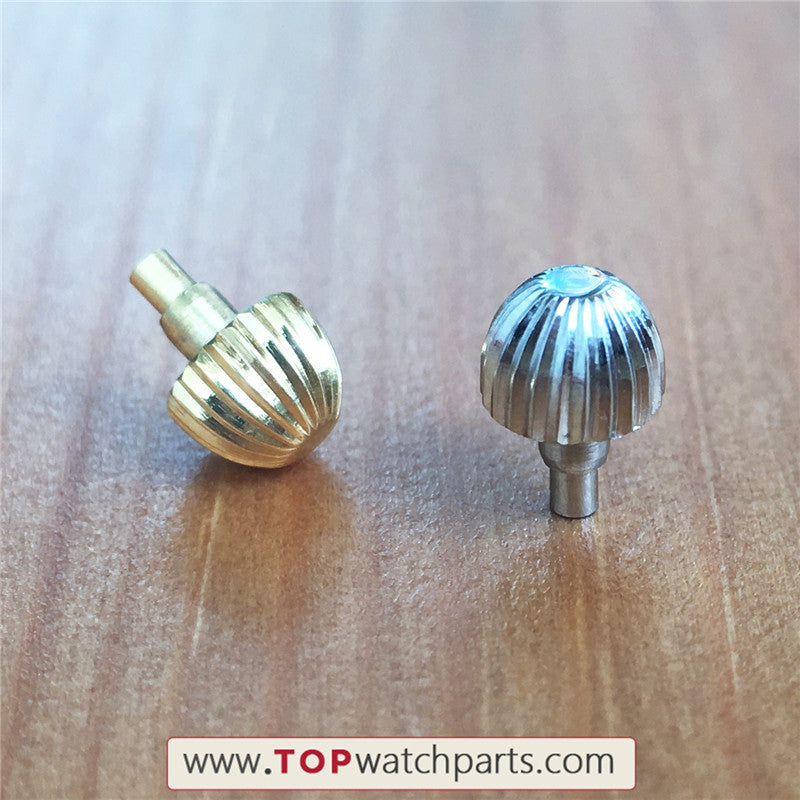 pumpkin screw push watch crown for Breitling Chronomat blackbird watch - topwatchparts.com