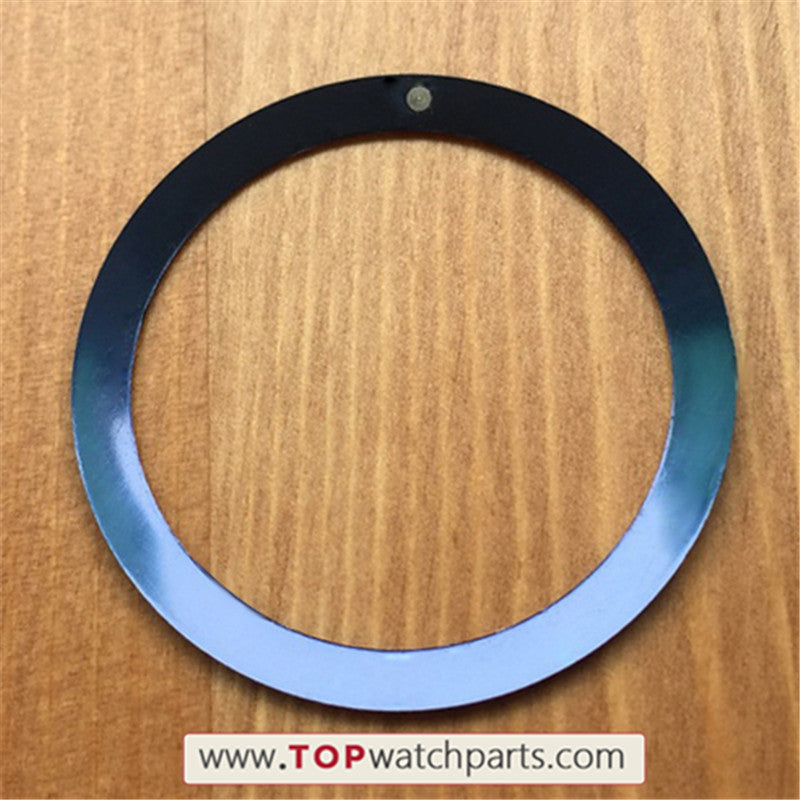 Luminous aluminum 41mm bezel inserts loop for Omega Seamaster Good Planet GMT 45.5mm automatic watch - topwatchparts.com