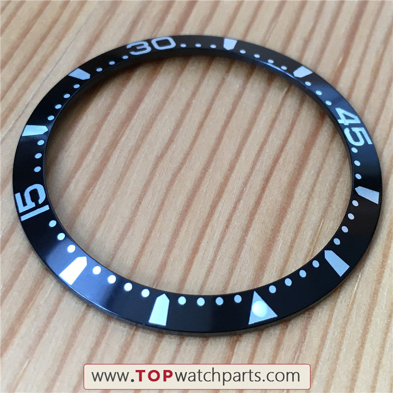 Aluminium watch bezel inserts for Longines HydroConquest Automatic 39mm Mens watch - topwatchparts.com
