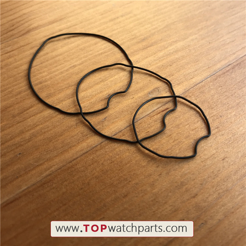 rubber watch waterproof ring  Gasket Seal Washers for Cartier Ballon Bleu watch parts - topwatchparts.com