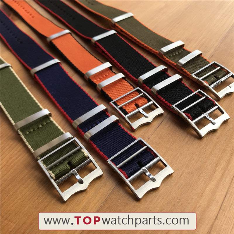 nylon watch band for Tudor Black Bay 43mm automatic mechanical watch - topwatchparts.com