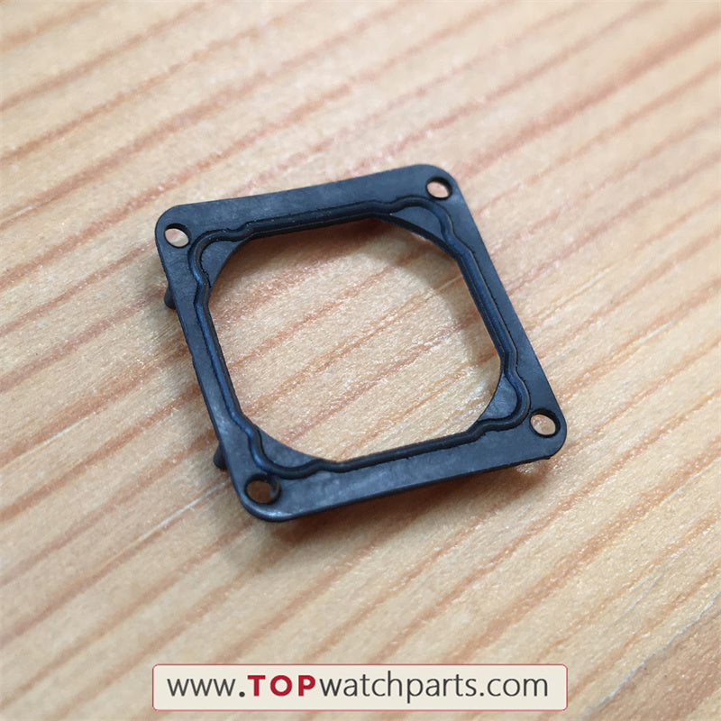 rubber waterproof bezel/back cover ring for Panthere De Cartier quartz watch - topwatchparts.com