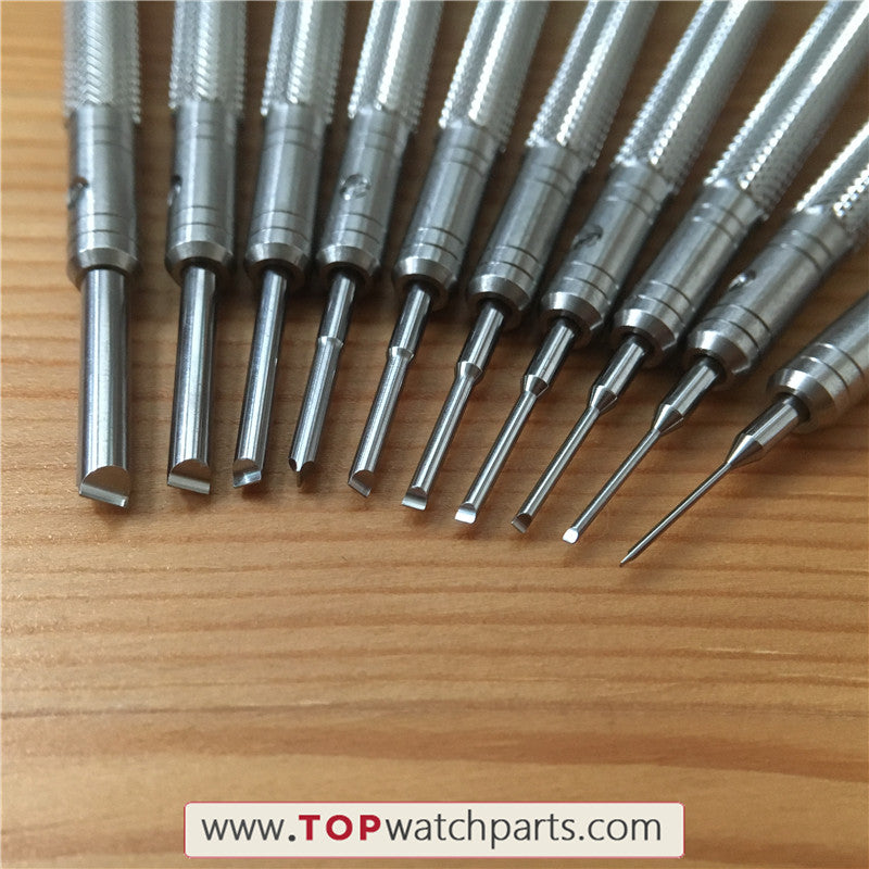 slotted prevent wear screwdriver precision special screwdriver for repair watches - topwatchparts.com
