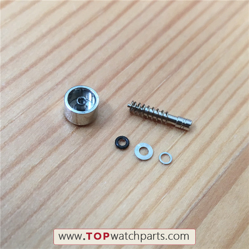 steel waterproof pusher button for Tag Heuer Grand Carrera CAV511 43mm watch