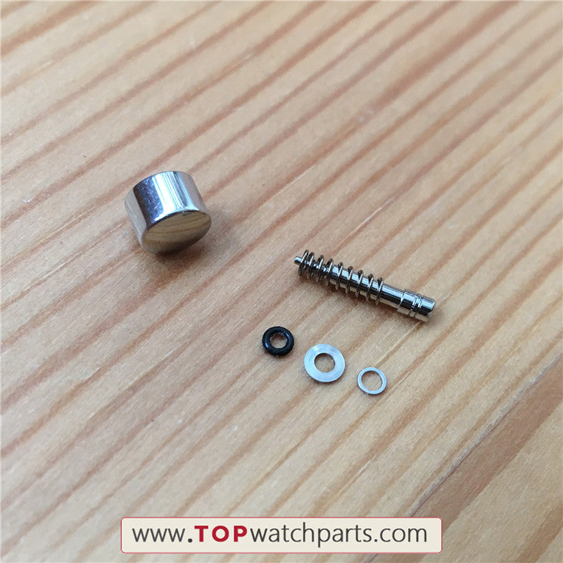 Pulsante per spinta impermeabile in acciaio per tag Heuer Grand Carrera Cav511 43mm orologio
